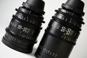 Sigma 18-35mm Cine and 50-100mm T2