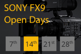 Sony FX9 walk-in event